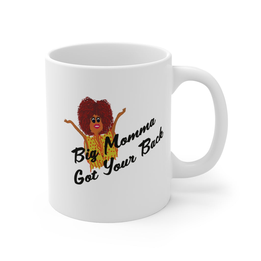 Black Big Momma Mug 11oz