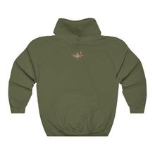 Load image into Gallery viewer, Crown Adult Female Heavy Blend™ Hooded Sweatshirt in Red, Gold, Light Pink, Dark Chocolate, Forest Green, Military Green, Carolina Blue, Heliconia, Irish Green, Maroon, Purple, Royal, Spot Grey, Black, Orange
