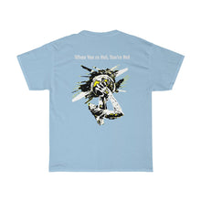 Load image into Gallery viewer, You’re Hot Yellow/Black Adult Male Heavy Cotton Tee in 11 Colors
