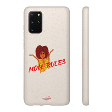 Load image into Gallery viewer, Red Mom Rules Biodegradable Phone Case (5 - iPhone sizes and 3 - Samsung sizes)
