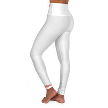 Load image into Gallery viewer, White Adult Female High Waisted Yoga Leggings
