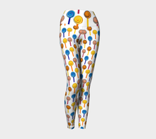 Load image into Gallery viewer, Sugar Fix White Multi Adult Female Yoga Leggings
