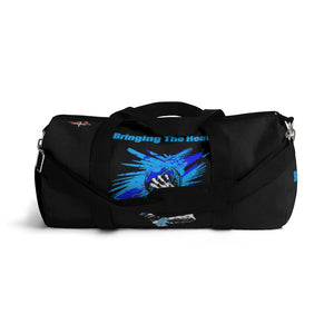 Heat Blue Adult Male Duffel Bag in Small, Large