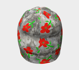 Red Garden Female Beanie in Adult, Youth, Baby