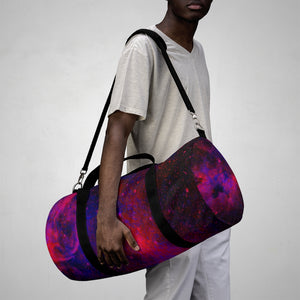 Black Cosmic Storm Duffel Bag (2 Sizes)