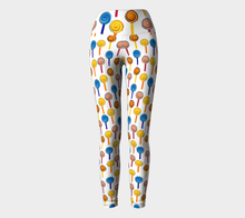 Load image into Gallery viewer, Sugar Fix White Multi Adult Female Yoga Leggings
