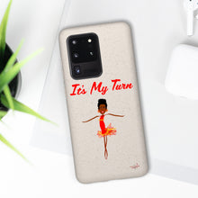 Load image into Gallery viewer, Red It’s My Turn Biodegradable Phone Case (5 - iPhone sizes and 3 - Samsung sizes)

