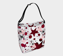 Load image into Gallery viewer, Star Gaze Black/Grey Adult Female Day Tote Bag
