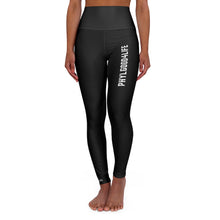 Load image into Gallery viewer, Black Adult  Female High Waisted Yoga Leggings
