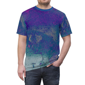 Blue Milky Way Adult Male Tee