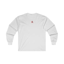 Load image into Gallery viewer, Black Light Adult  Male Ultra Cotton Long Sleeve Tee in White, Navy, Royal
