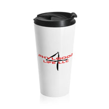Load image into Gallery viewer, Phylgood4Life White Stainless Steel 15oz Travel Mug
