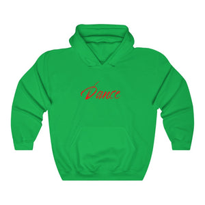 Dance Adult Female Heavy Blend™ Hooded Sweatshirt in Gold, Dark Chocolate, Ash, Forest Green, Dark Heather, Irish Green, Maroon, Royal, Sport Grey, White, Black