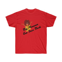 Load image into Gallery viewer, Big Momma Got Your Back Adult Female Ultra Cotton Tee in 6 Colors
