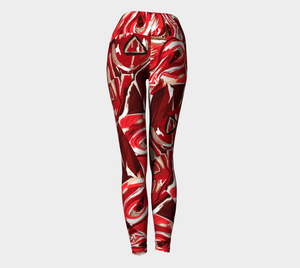 Red Eye Adult Female Yoga Leggings