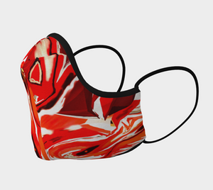Red Eye Male, Female Face Mask in Adult, Youth
