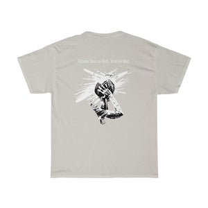You’re Hot Black/White Adult Male Heavy Cotton Tee in 11 Colors