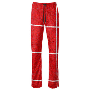 Square Dance Red/White Adult Female Trousers