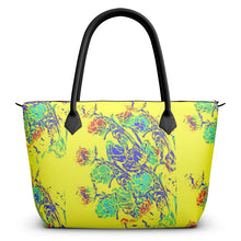 Load image into Gallery viewer, Yellow Vase of Flowers Adult Female Purse
