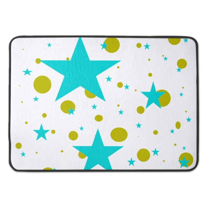 Aqua Shoot For The Stars  Bath Mat