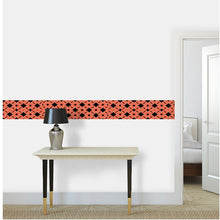 Load image into Gallery viewer, Red/Black Star Ship Wallpaper Border in 4 type
