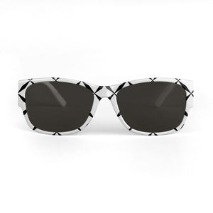 Crisscross  Black Sunglasses