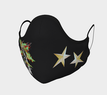 Load image into Gallery viewer, Heat Red Star Male Face Mask in Adult, Youth
