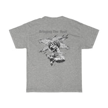 Load image into Gallery viewer, Heat Grey/White Adult Male Heavy Cotton Tee in 11 Colors
