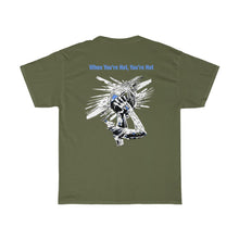 Load image into Gallery viewer, You’re Hot Light Blue Adult Male  Heavy Cotton Tee in 11 Colors
