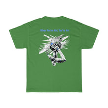 Load image into Gallery viewer, You’re Hot Light Blue Adult Male  Heavy Cotton Tee in 11 Colors
