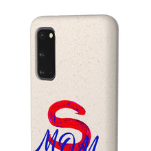 Load image into Gallery viewer, Red Super Mom Biodegradable Phone Case (5 - iPhone sizes and 3 - Samsung sizes)
