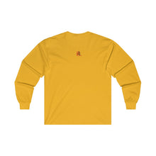 Load image into Gallery viewer, Black Light Adult Female Ultra Cotton Long Sleeve Tee in White, Gold, Green
