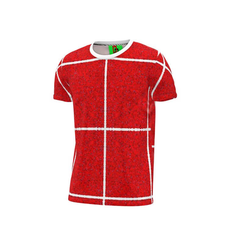 Square Dance Red/white Adult Female T-Shirt