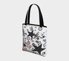 Load image into Gallery viewer, Star Gaze Black/Pink Adult Female Tote
