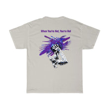 Load image into Gallery viewer, You’re Hot Purple Adult Male  Heavy Cotton Tee in 11 Colors
