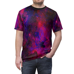 Red Galaxy Adult Male Tee