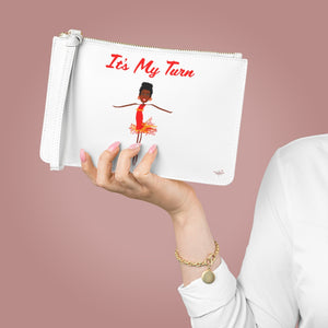 Red It’s My Turn Clutch Bag