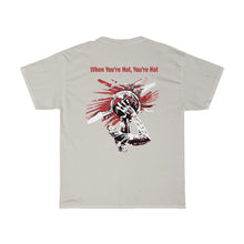 Load image into Gallery viewer, You’re Hot Dark Red Adult Male Heavy Cotton Tee in 11 Colors
