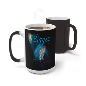 Bigger White Color Changing Mug in 11oz, 15oz