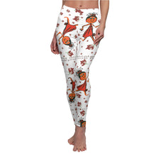 Load image into Gallery viewer, Chocolate Baby Girl Adult Female Casual Leggings with White Background
