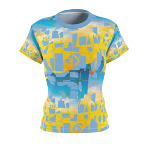 Bliss Yellow/Blue Adult Female Tee