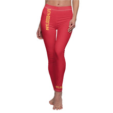 Load image into Gallery viewer, Red Phylgood4life Adult Female Casual Leggings
