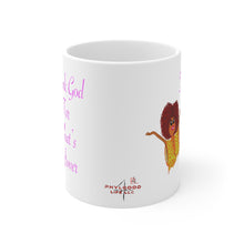 Load image into Gallery viewer, Purple Thank God For What’s Leftover Mug 11oz
