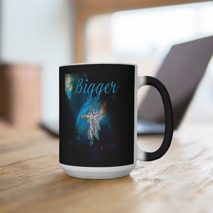 Bigger White Color Changing Mug in 11oz, 15oz