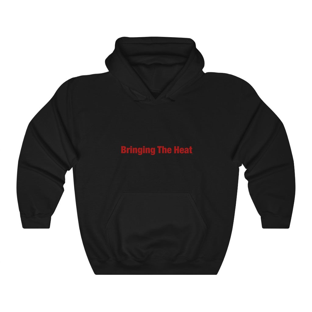 Heat Red Adult Male Heavy Blend™ Hooded Sweatshirt in Black, Gold, Charcoal, Forest Green, Dark Heather, Navy, Purple, Royal, Sport Grey, White