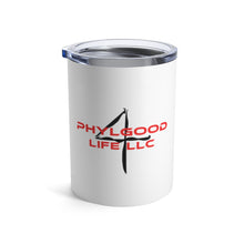 Load image into Gallery viewer, Phylgood4Life White Stainless Steel 10oz Tumbler
