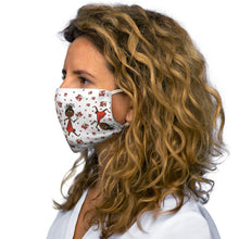Load image into Gallery viewer, Choca Chocolate Baby Girl Adult Female One Size Snug-Fit Polyester Face Mask
