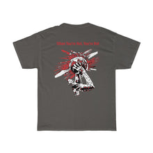 Load image into Gallery viewer, You’re Hot Dark Red Adult Male Heavy Cotton Tee in 11 Colors
