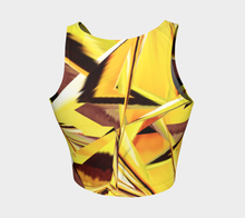 Load image into Gallery viewer, Bold Gold Adult Female Splash Yoga Top
