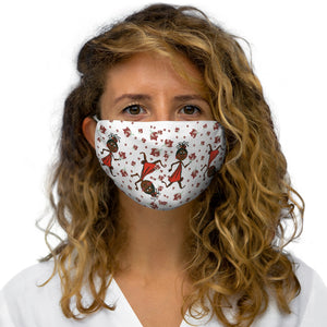 Choca Chocolate Baby Girl Adult Female One Size Snug-Fit Polyester Face Mask